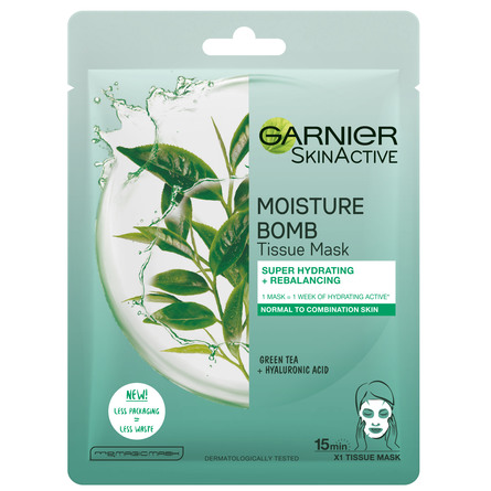Garnier Skin Active Moistue Bomb Tissue-Mask, Combination Skin 1 stk.