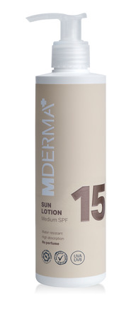 MDerma Sun Lotion SPF 15 200 ml