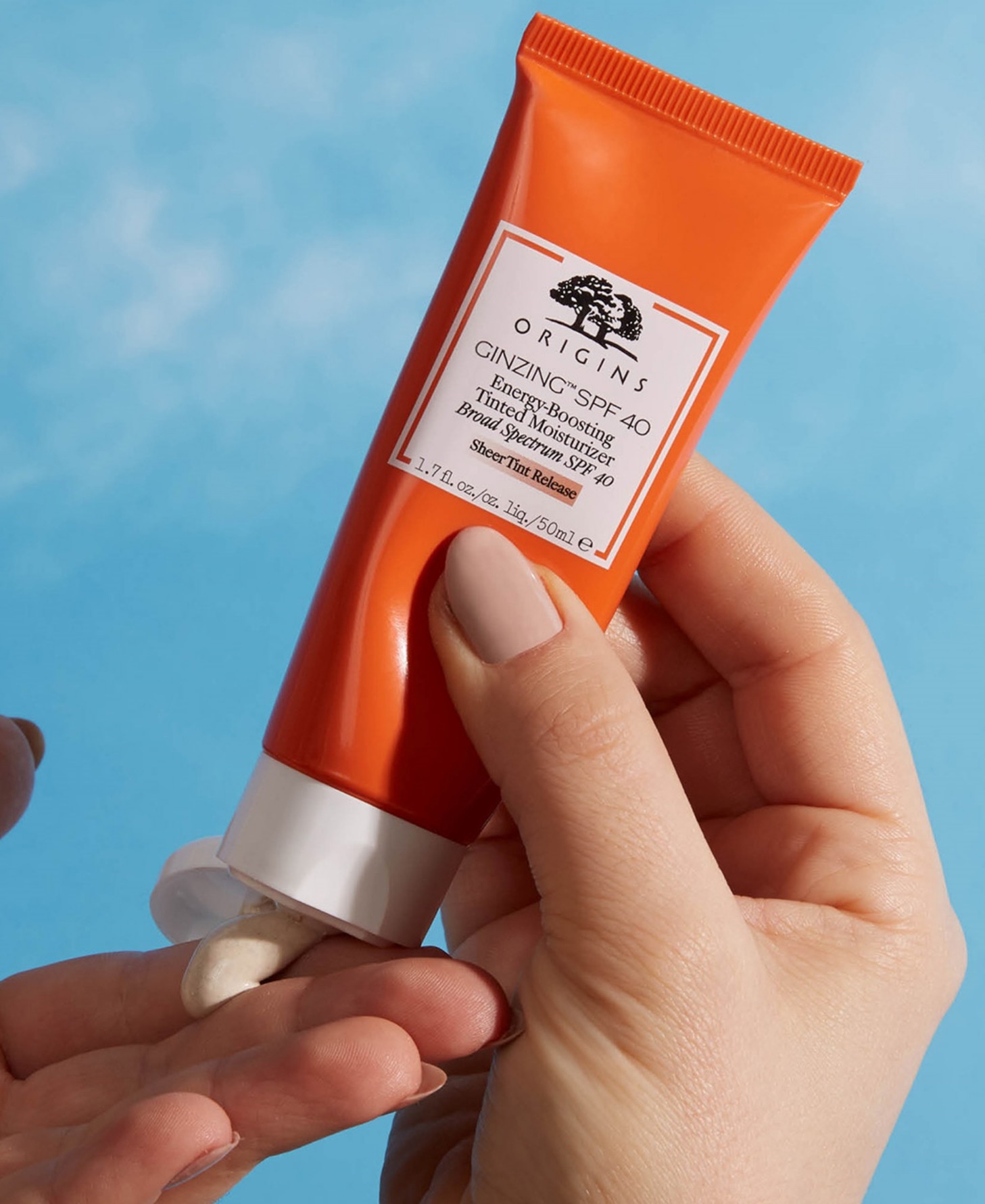 Køb Origins GinZing SPF 40 EnergyBoosting Tinted Moisturizer Light to Medium Matas