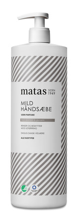 Matas Striber Mild Håndsæbe Uden Parfume 1000 ml