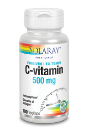 Solaray C-vitamin 500 mg 100 veg. Kaps.