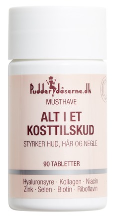 Pudderdåserne.dk Alt i et Kosttilskud 90 tabl.