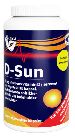 Biosym D-Sun 20 µg 360 kaps.