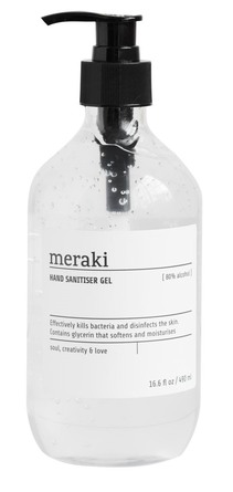 Meraki Desinfektionsgel 80% 490 ml.
