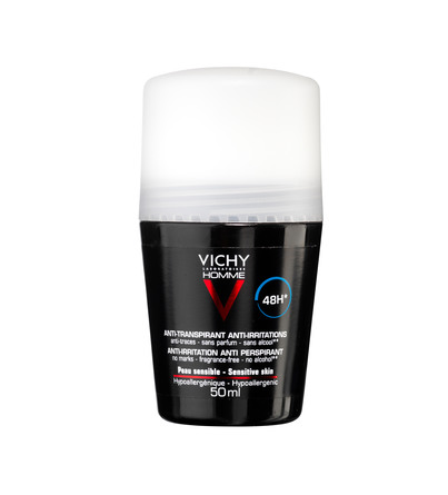 Vichy Homme 48H Anti-Perspirant Deo Roll On 50 ml