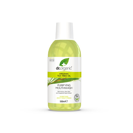 Dr. Organic Tea Tree Oil Mundvask 500 ml