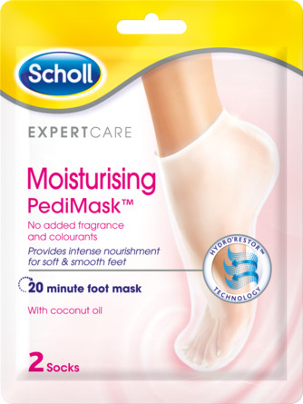Scholl Moisturising PediMask 2 stk