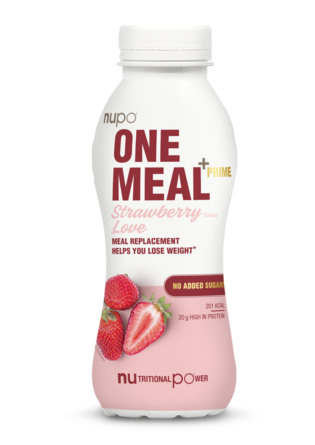 Nupo +Prime RTD Strawberry Love 330 ml.