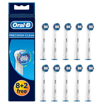 Oral-B Precision Clean Elektriske Børstehovedrefiller 10 stk.