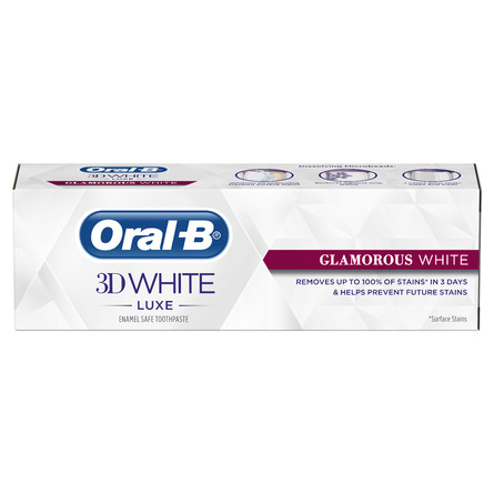 Oral-B 3D White Luxe Glamorous White-tandpasta 75 ml