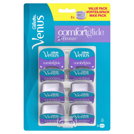 Gillette Venus Comfort Glide Breeze Barberblade 8 stk.