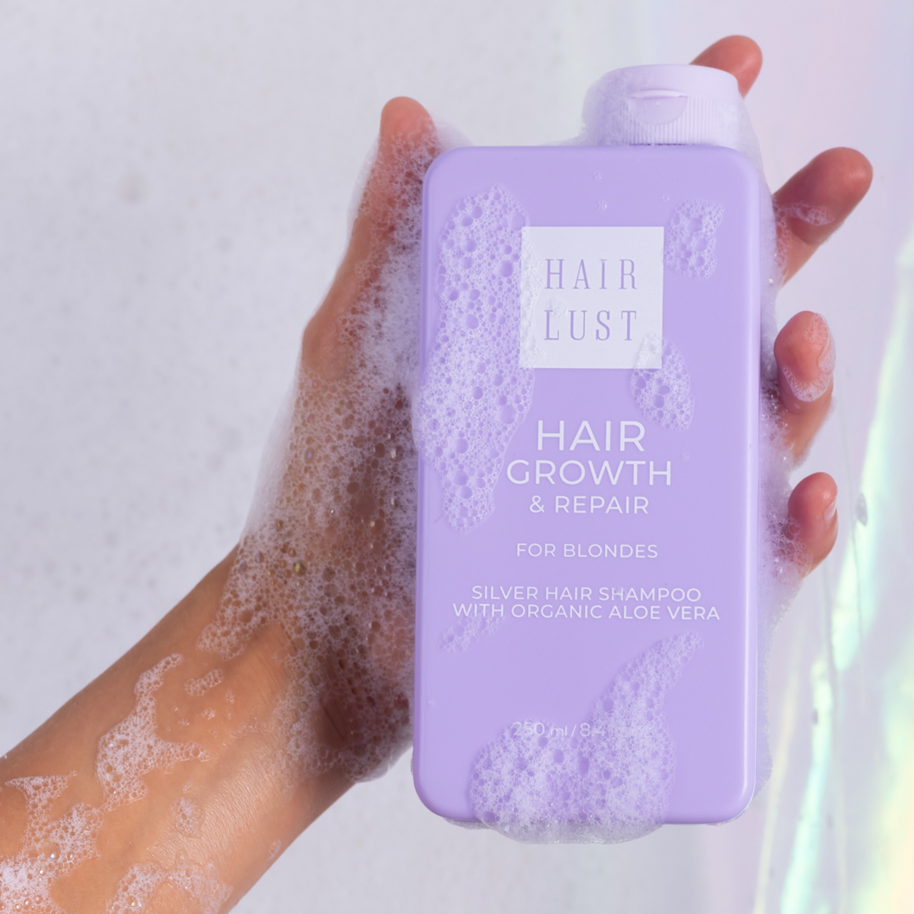 Køb HairLust Hair Growth & Repair Shampoo, Blondes 250 ml Matas