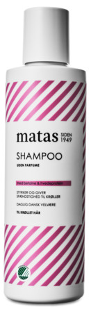 Matas Striber Shampoo til Krøllet Hår Uden Parfume 250 ml