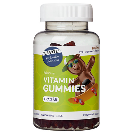 Livol Vitaminbjørne Cola 75 stk.