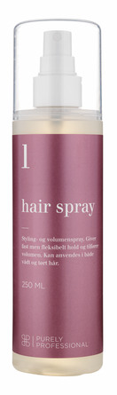 Purely Professional Hair Spray 1 - Allergivenlig 250 ml