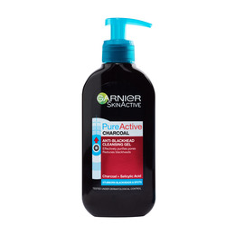 Garnier Pure Active Charcoal Anti-blackhead Cleansing Gel Wash 200 ml