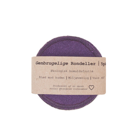 Pargaard Genbrugelige rondeller 5 stk . I dark purple