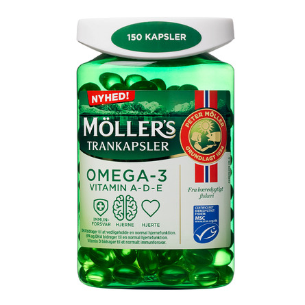 Møllers Trankapsler 150 kapsler