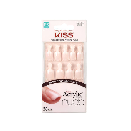 Dehn Kiss Acrylic Nude French nails KAN01