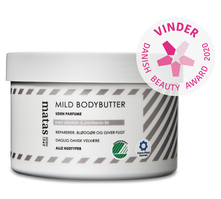 Matas Striber Mild Bodybutter Uden Parfume 250 ml