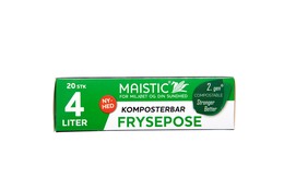 Maistic Bio Komposterbare fryseposer 4 L, 20 stk.