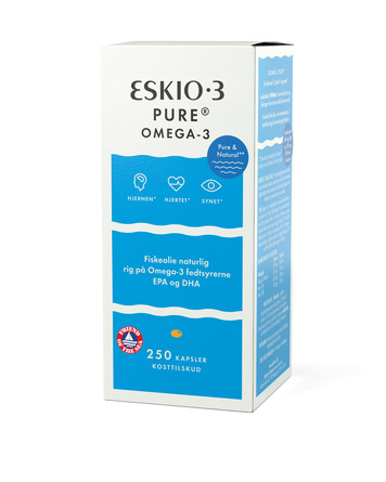 Eskio-3 Med E-vitamin 250 kaps.