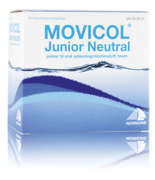 Movicol Neutral Pulver Junior til Oral Opløsning 30 breve