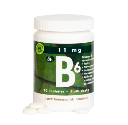 Dansk Farmaceutisk Industri B6 11 mg depot, 90 tabl.