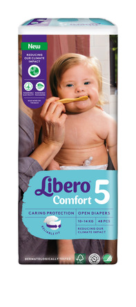 Libero Comfort str 5 Bleer 48 stk