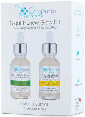 The Organic Pharmacy Night Renew Glow Kit