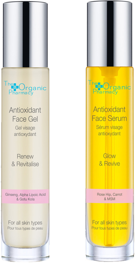 The Organic Pharmacy Antioxidant Face Serum + Antioxidant Face Gel 2 x 35 ml