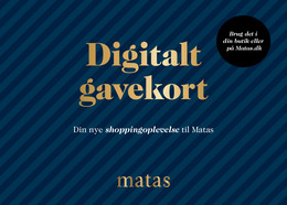 Matas Digitalt Gavekort Valgfrit beløb