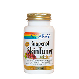 Grapenol Skintoner Solaray 30 kap