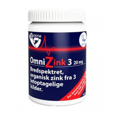 Biosym OmniZink 3 120 tab
