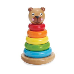 Manhattan Toy Brillian Bear Magnetic Stack Up Multi Color