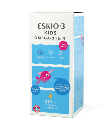 Eskio-3 Kids Omega 3,6,9 Tuttifrutti 210 ml