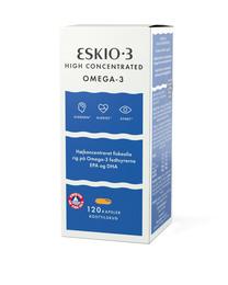 Eskio-3 High Concentrate 120 kapsler