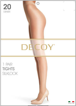 Decoy Tights Silklook Nearly Black 20 den. Str. M/L