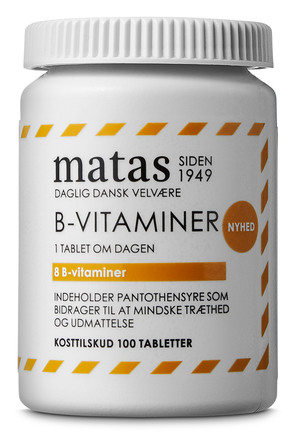 Matas Striber B-vitaminer 100 tabl