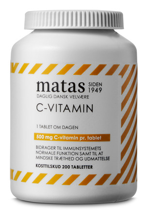 Matas Striber C-vitamin 500 mg 200 tabl.