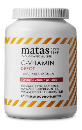 Matas Striber C-vitamin Depot 500 mg 200 tabl