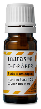 Matas Striber D-dråber konc. 10 ml