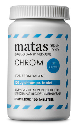 Matas Striber Chrom 100 µg 100 tabl