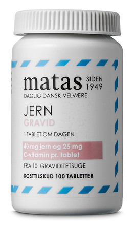 Matas Striber Jern Gravid 100 tabl