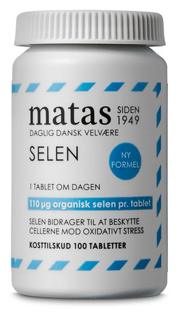 Matas Striber Selen 110 µg 100 tabl
