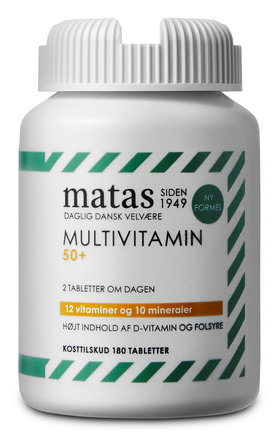 Matas Striber Multivitamin 50+ 180 tabl