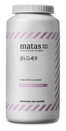 Matas Striber Ølgær 500 tabl.