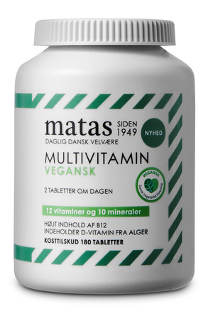 Matas Striber Multivitamin Vegan 180 tabl.