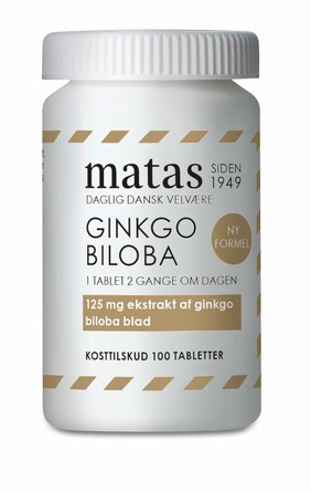 Matas Striber Ginkgo Biloba 100 tabl