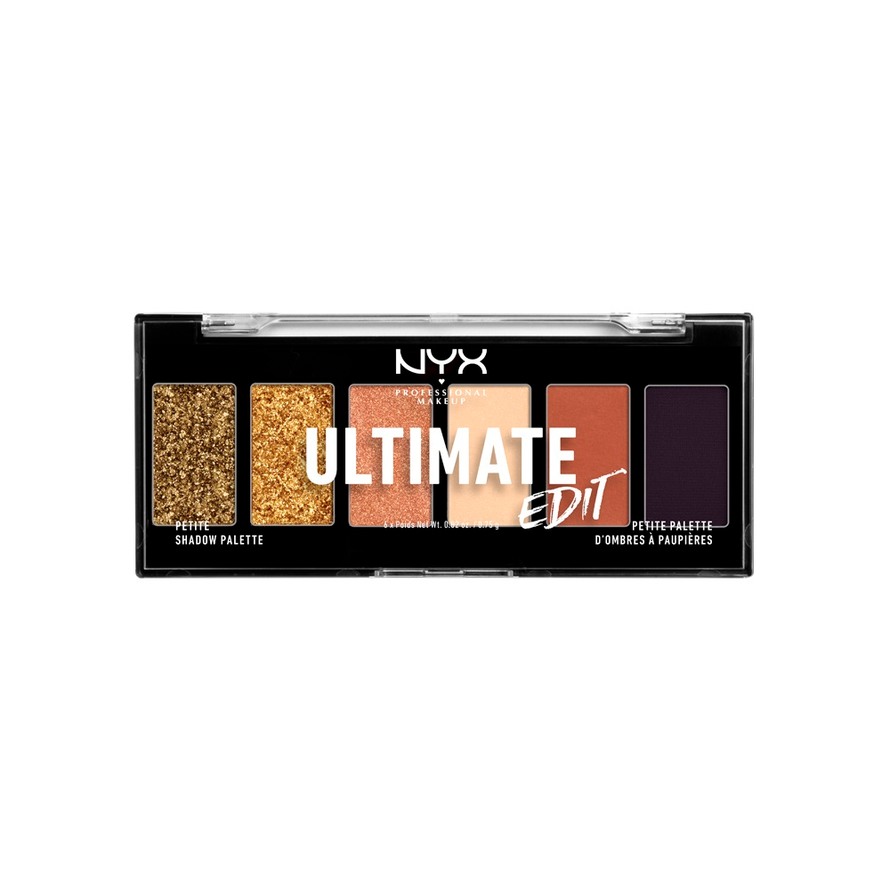 Makeup Revolution Ultimate Edit Petite Shadow Palette 'Phoenix' – 6 Lidschatten, Je 1,2 G